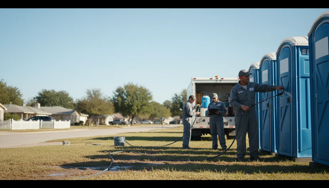 Long-Term Portable Toilet Rental in Beasley, TX near me